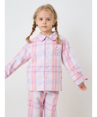 【KIDS】チェック柄シャツ