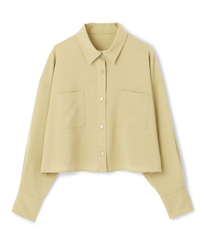 UNCRAVE 【接触冷感・防しわ・洗濯機洗い可】新色追加!ドライタッチトロ ショートシャツ イエロー 1 UNCRAVE 【接触冷感・防しわ・洗濯機洗い可】新色追加!ドライタッチトロ ショートシャツ イエロー 1