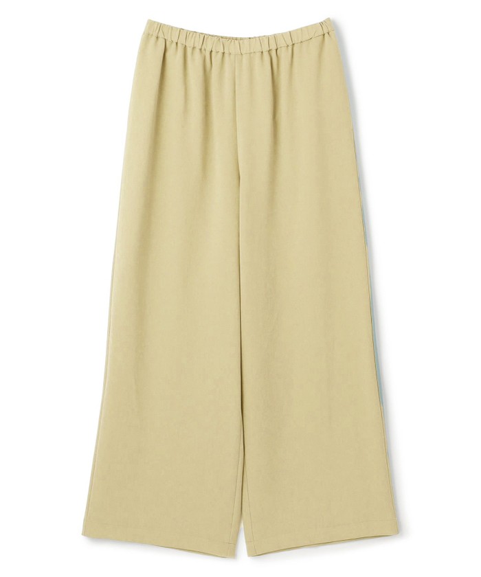 UNCRAVE 【接触冷感・防しわ・洗濯機洗い可】新色追加！ドライタッチトロ イージーパンツ イエロー 1