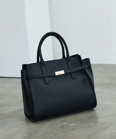 ●SOEUR/ベルテッド2WAYトートバッグ