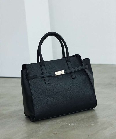 ●SOEUR/ベルテッド2WAYトートバッグ
