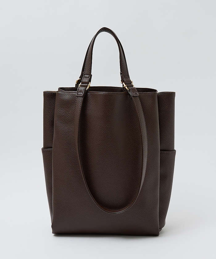 LOWELLThings ●SOEUR/ダブルハンドルトート/A4/通勤 ダークブラウン F LOWELLThings ●SOEUR/ダブルハンドルトート/A4/通勤 ダークブラウン F