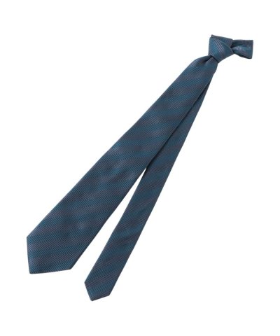 ネクタイ/へリンボンストライプ柄（西陣生地使用）