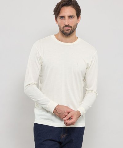 【WEB・一部店舗限定】ウールプラックスプレーティングロングスリーブTシャツ