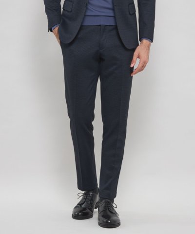 【WEB・一部店舗限定】【FLEX JERSEY】千鳥ジャージーセットアップパン