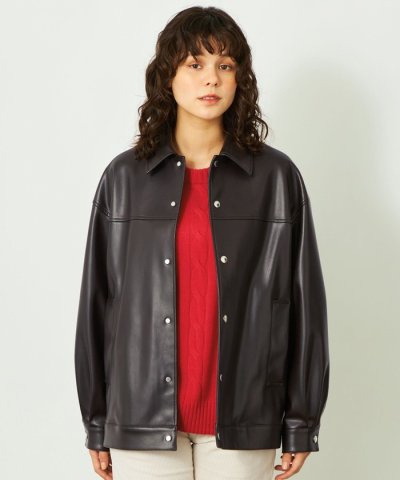 GREY LABEL 【HARLTON（ハールトン）】フェイクレザー