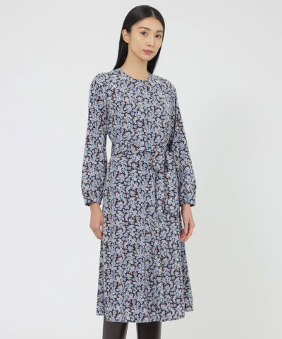 【WEB・一部店舗限定/ウォッシャブル】スモールフラワー　ワンピース