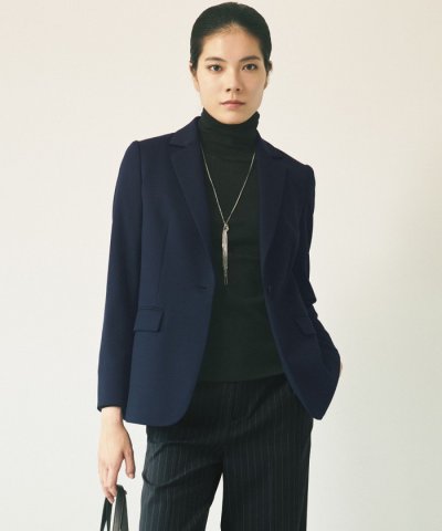 【美シリーズ・セットアップ対応・ウォッシャブル】プレミアムジャージジャケット