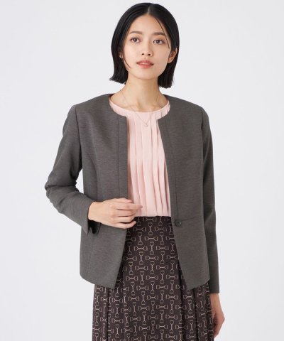 【美シリーズ・セットアップ対応・ウォッシャブル】プレミアムジャージジャケット