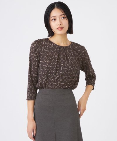 【吸水速乾・UV・接触冷感・ウォッシャブル】ビットエアファインブラウス