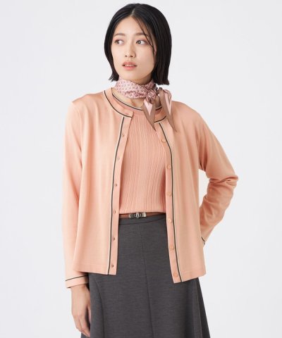 【ウォッシャブル】バイカラーニット