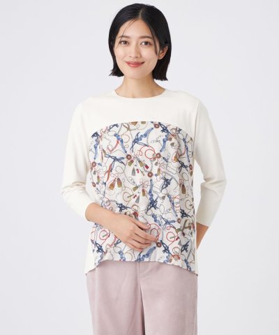 【ウォッシャブル】タッセルプリント