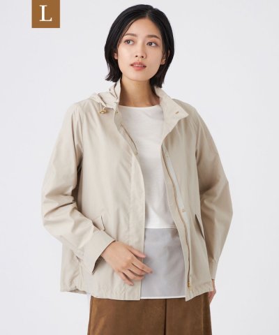 【L】【ウォッシャブル】リモンタタフタコート