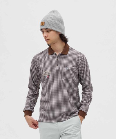 マンシングウェア Munsingwear HEAT NAVI ギンガムチェック総