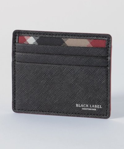 バイカラークレストブリッジチェックミニスナップウォレット