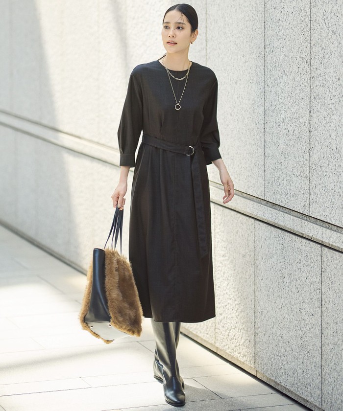 洗える】テンセルコットンエンブロイダリー ジャケット