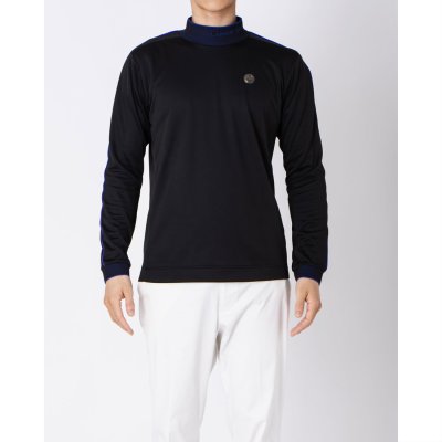 ランバン スポール LANVIN SPORT マイクロパイルモックネック長袖シャ