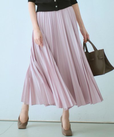 【見上愛さん着用/CanCam11月号掲載】パウダリータイプライター プリーツ