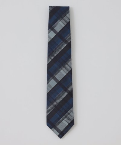 インポートシャドーペンチェックタイ