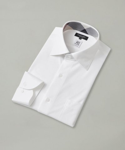 カネマサソリッドジャージーセミワイドカラーシャツ