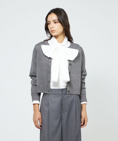 【EPOCA STORIA】ラメリリヤーンカーディガン《WEB＆EPOCA TH