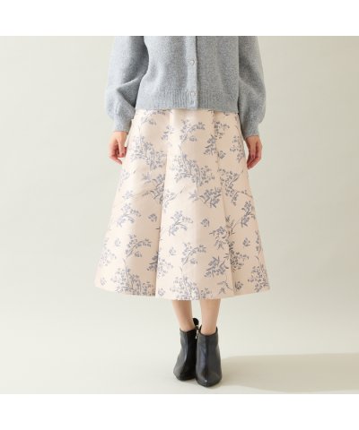 スズランジャカードフレアスカート