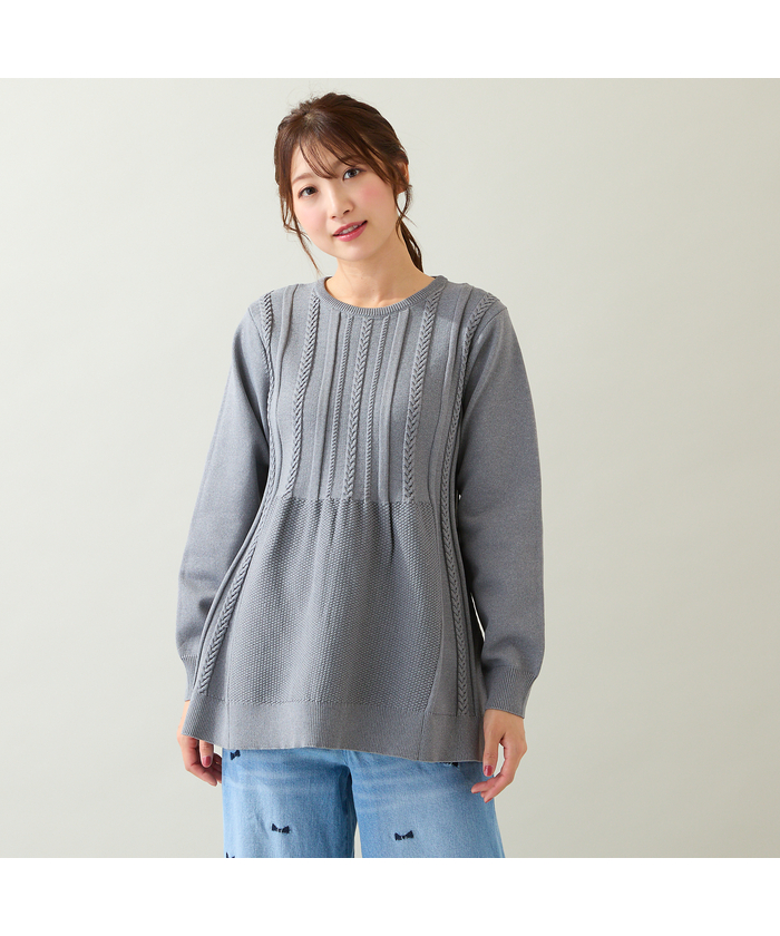 グレー系｜ニット・セーター｜Rose Tiara(ローズティアラ)｜阪急百貨店