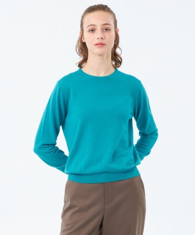 ウォッシャブルファインウールニット