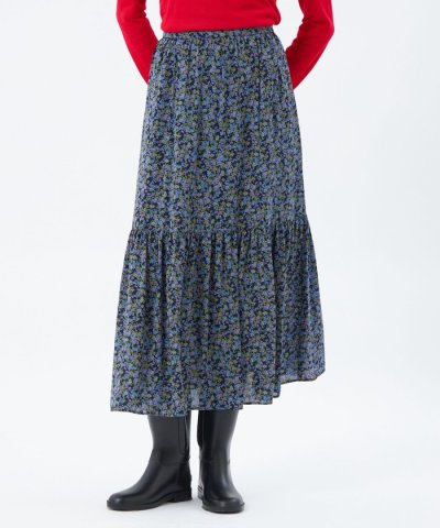 リトルフラワープリントギャザースカート