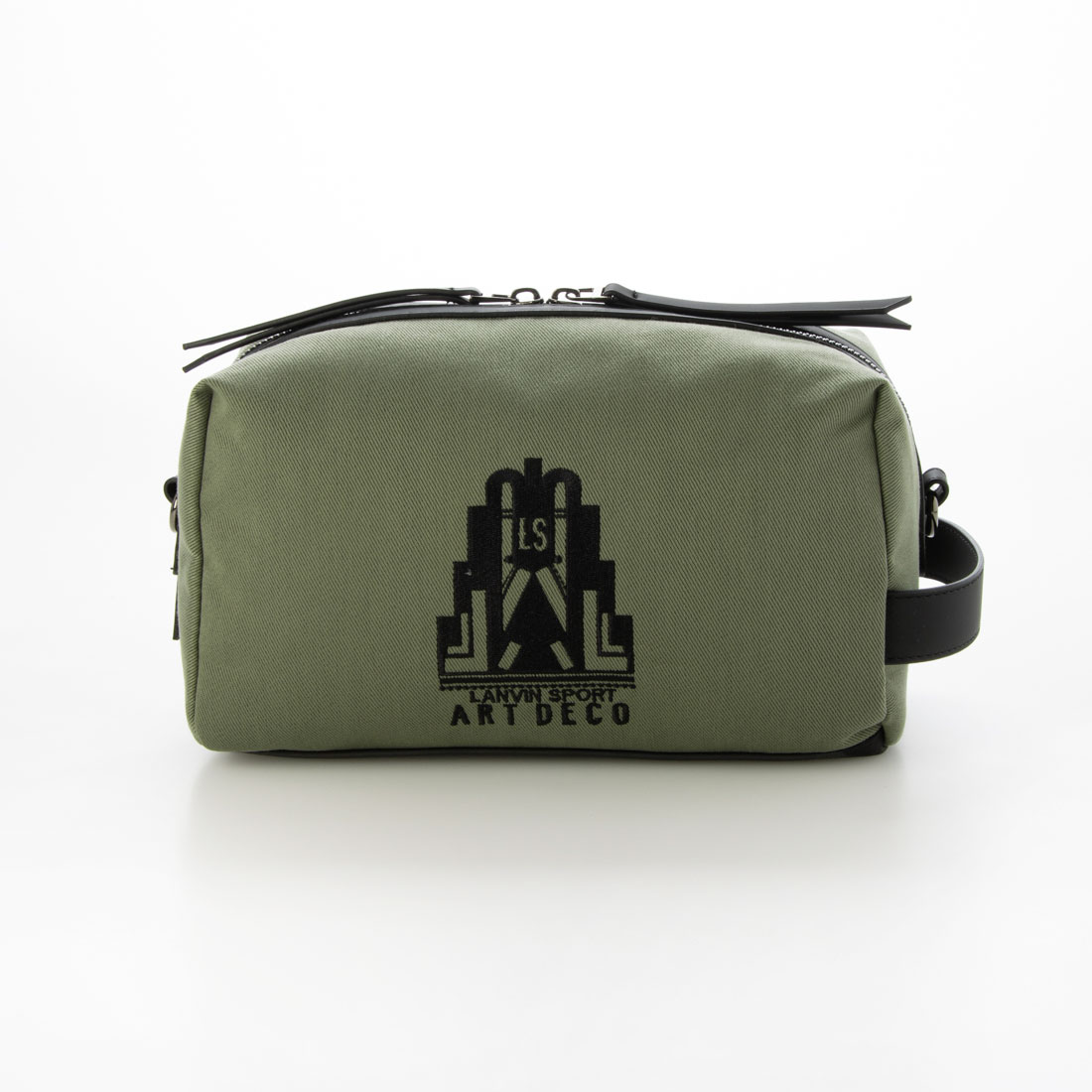 LANVINSPORT ランバン スポール LANVIN SPORT 【アールデコ100周年】ラウンドポ カーキ F LANVINSPORT ランバン スポール LANVIN SPORT 【アールデコ100周年】ラウンドポ カーキ F