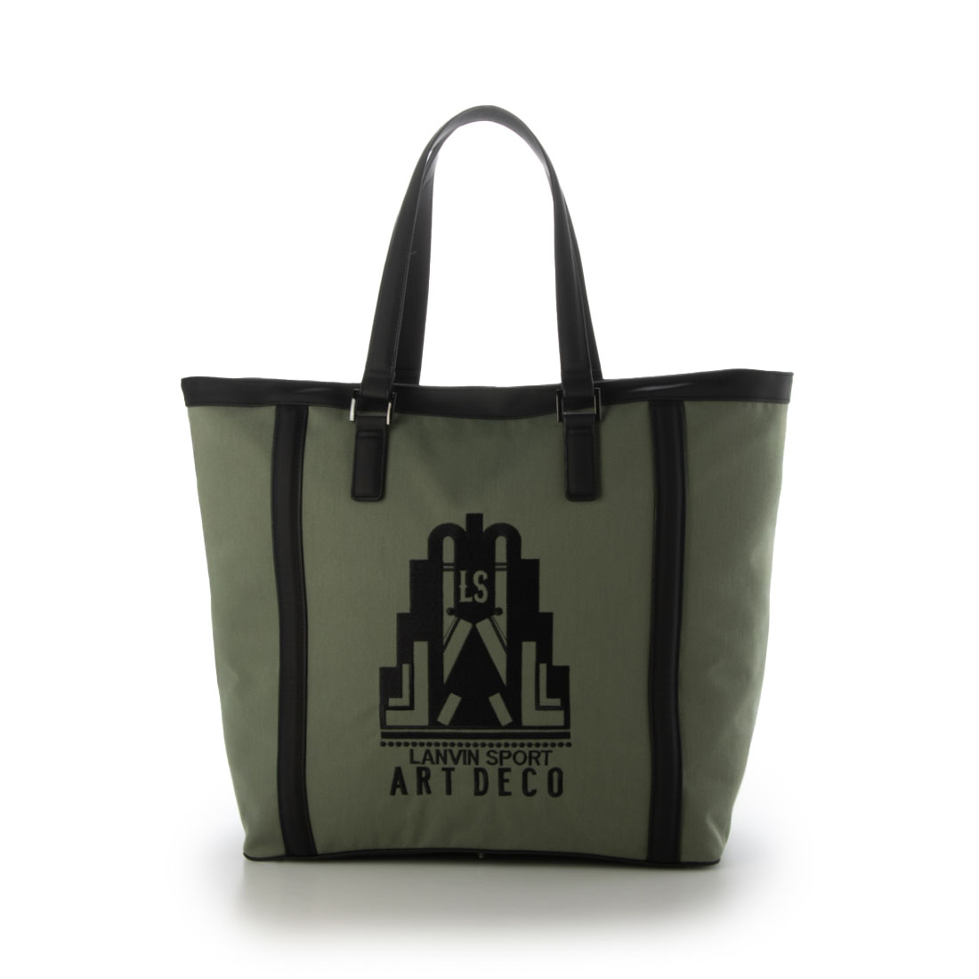 LANVINSPORT ランバン スポール LANVIN SPORT 【アールデコ100周年】ボストンバ カーキ F LANVINSPORT ランバン スポール LANVIN SPORT 【アールデコ100周年】ボストンバ カーキ F