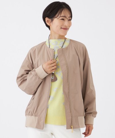 【はっ水・マシンウォッシャブル】グレイスメモリーノーカラーブルゾン