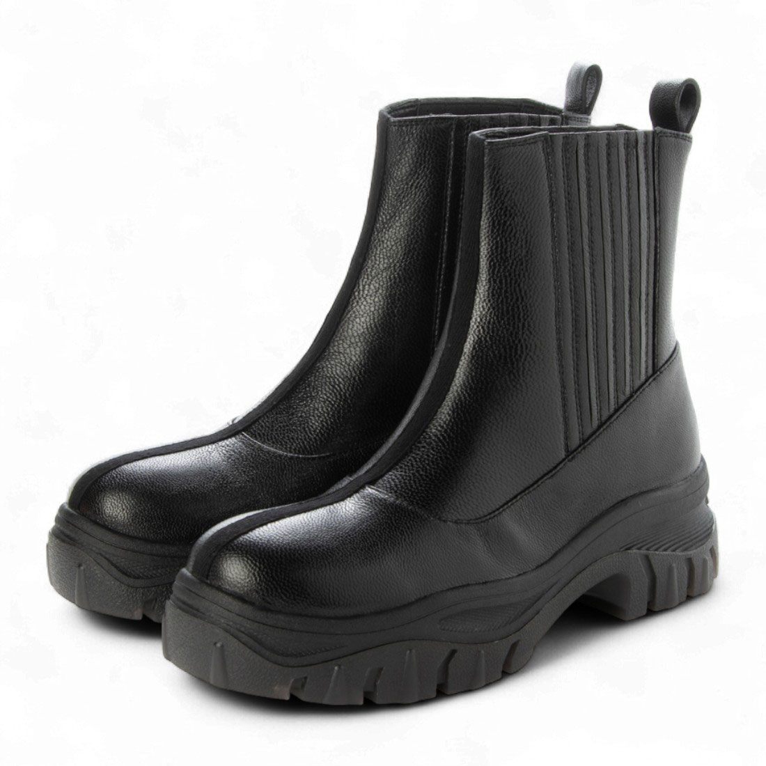 希少モデル【極美品】ユウコイマニシプラス RITU サイドゴアショートブーツ 黒 希少モデル【極美品】ユウコイマニシプラス RITU サイドゴア