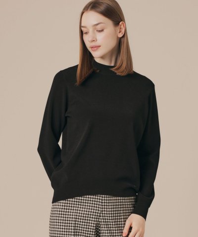 スライトラスターストレッチニットプルオーバー