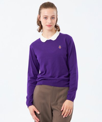 【WEB&一部店舗限定】バッキンガムベア ワッペンニットポロ