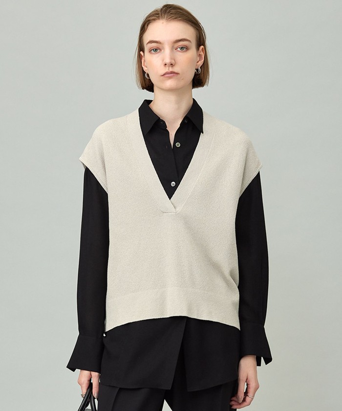 洗える】 ルレックスファー ベスト(506856009)｜阪急百貨店公式