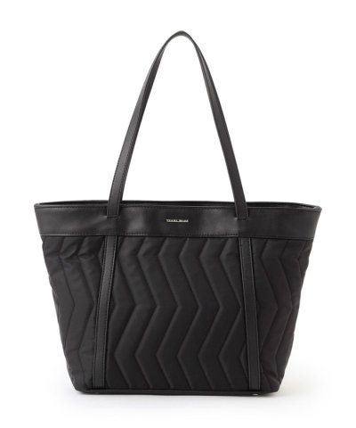 幾何キルトトート