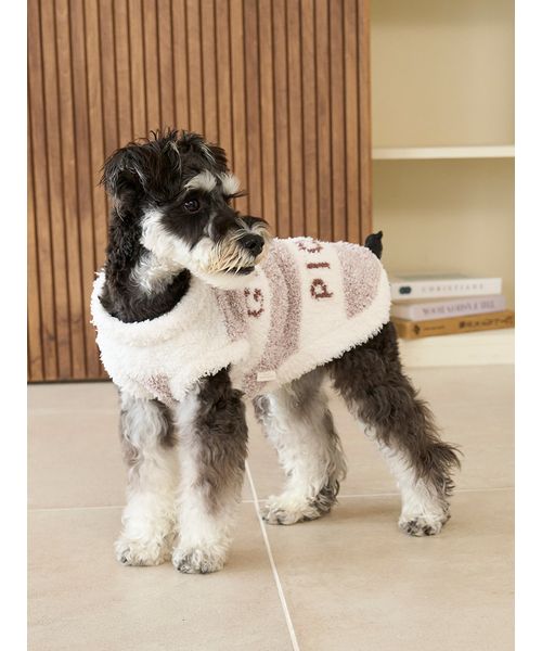 GELATOPIQUECAT & DOG 【CAT & DOG】ラージサイズジェラートメランジ2ボーダープルオーバー BRW XL GELATOPIQUECAT & DOG 【CAT & DOG】ラージサイズジェラートメランジ2ボーダープルオーバー BRW XL