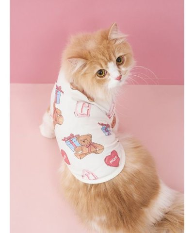 【CAT&DOG】フェイバリット柄プルオーバー