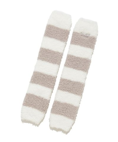 ジェラート２ボーダーレッグウォーマー