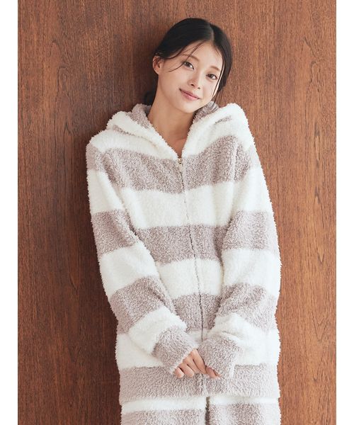 ベビモコカラフルボーダーロングパンツ(508555733)｜阪急百貨店