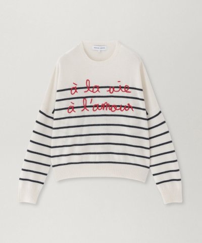 【MAISON LABICHE】ボーダーニットプルオーバー《WEB＆EPOCA
