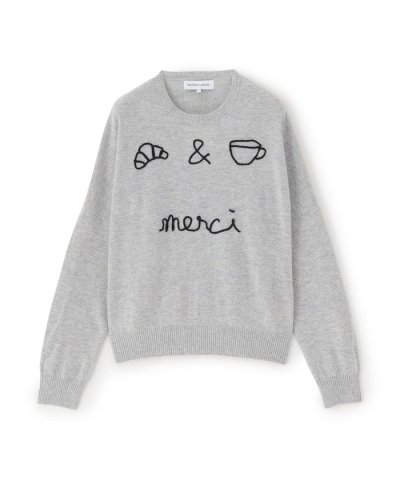 【MAISON LABICHE】グレーニットプルオーバー《WEB＆EPOCA T