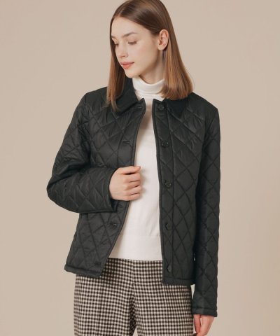 【Tilbury/ティルベリー】エアリーキルティングショートコート