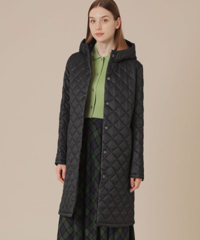 【Tilbury hood long/ティルベリーフードロング】エアリーキルティ