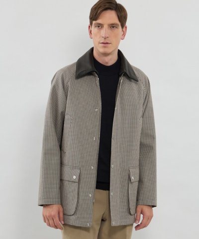 【LINGFIELD】【DORMEUIL】ウールコットンフィールドジャケット