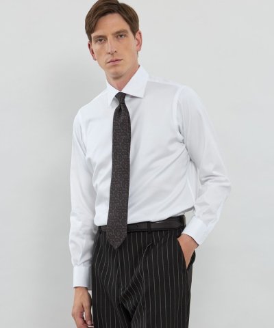 【形態安定】ブロードドレスシャツ