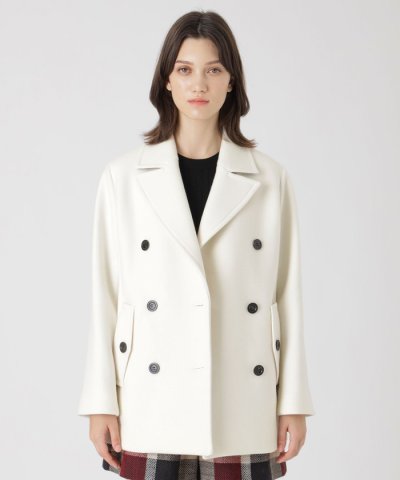 ツイルメルトンピーコート