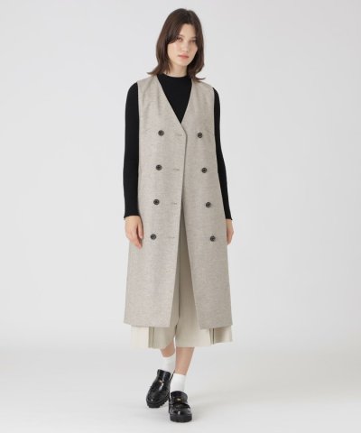 ツイードジャンパードレス