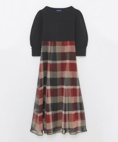 シフォンコンビドレス